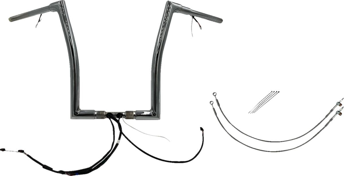 EZ Install Wired 1-1/2" Flat Top Handlebar Kit
