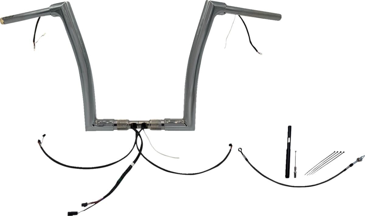 EZ Install Wired 1-1/2" Flat Top Handlebar Kit