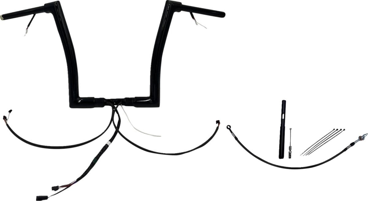 EZ Install Wired 1-1/2" Flat Top Handlebar Kit