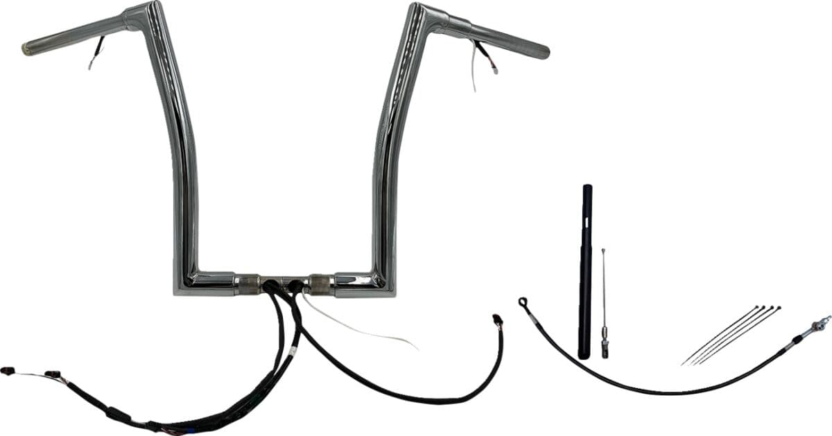 EZ Install Wired 1-1/2" Flat Top Handlebar Kit