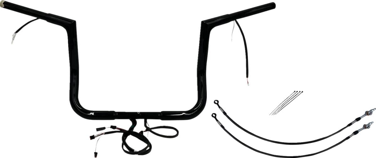 EZ Install Wired 1-1/4" Flat Top Handlebar Kit