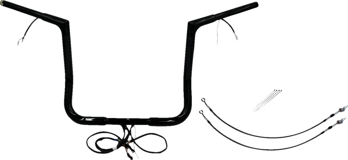 EZ Install Wired 1-1/4" Flat Top Handlebar Kit