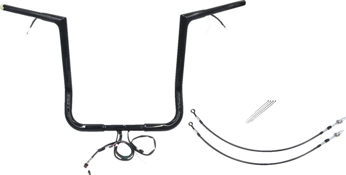 EZ Install Wired 1-1/4" Flat Top Handlebar Kit