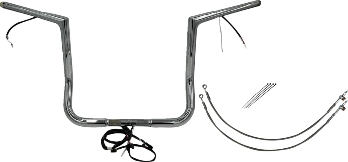 EZ Install Wired 1-1/4" Flat Top Handlebar Kit