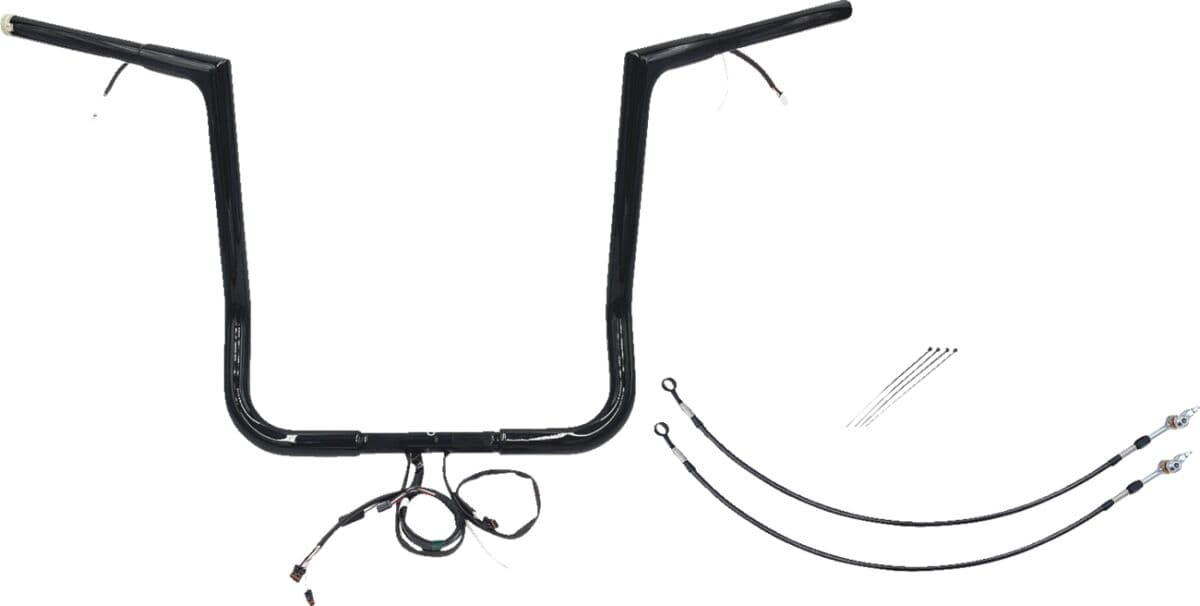 EZ Install Wired 1-1/4" Flat Top Handlebar Kit
