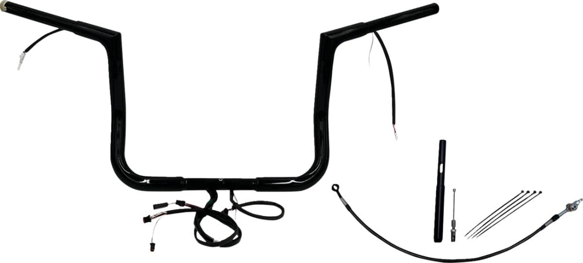 EZ Install Wired 1-1/4" Flat Top Handlebar Kit