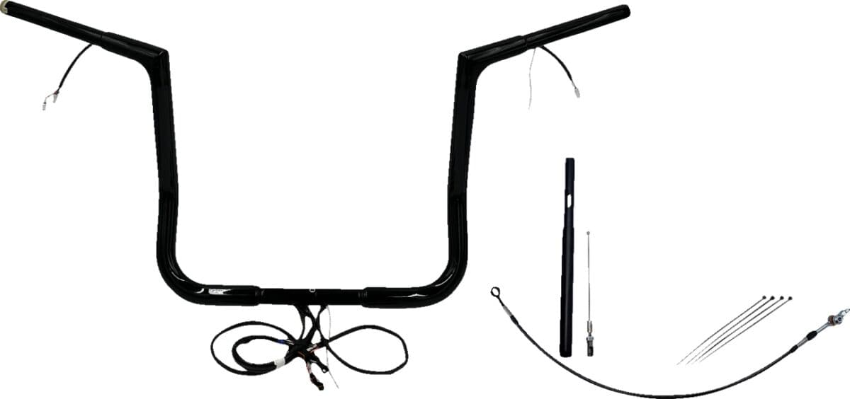 EZ Install Wired 1-1/4" Flat Top Handlebar Kit