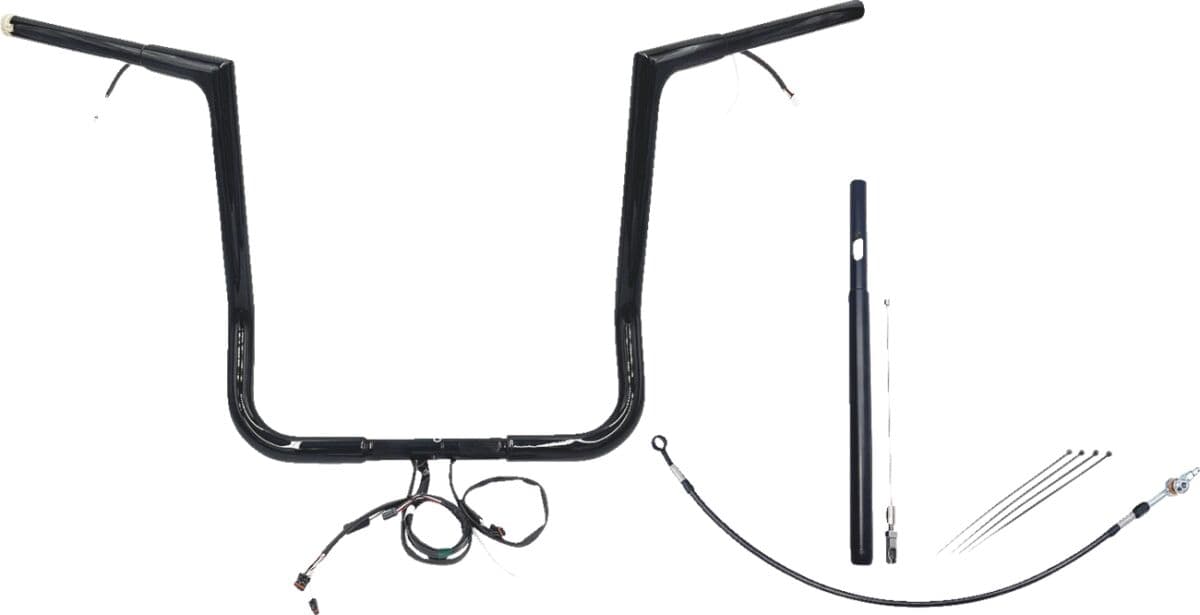 EZ Install Wired 1-1/4" Flat Top Handlebar Kit