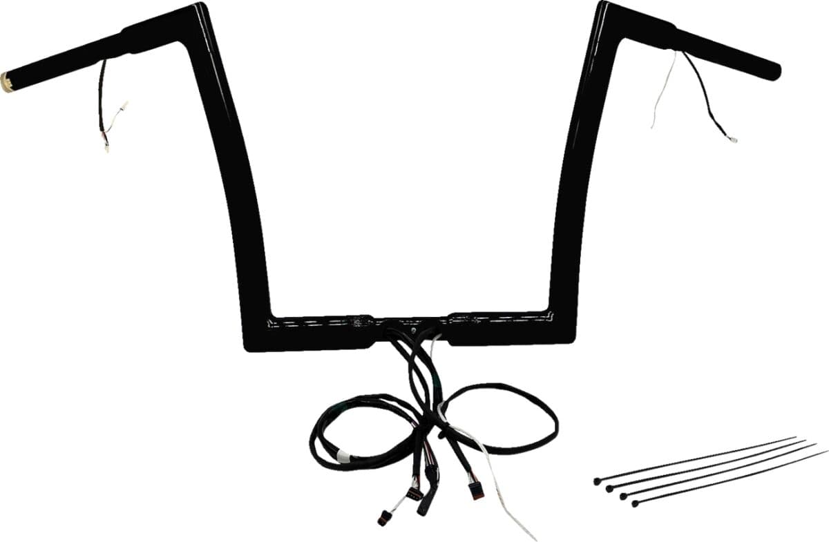 EZ Install Wired 1-1/4" Flat Top Handlebar Kit