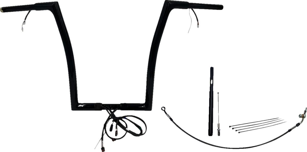EZ Install Wired 1-1/4" Flat Top Handlebar Kit