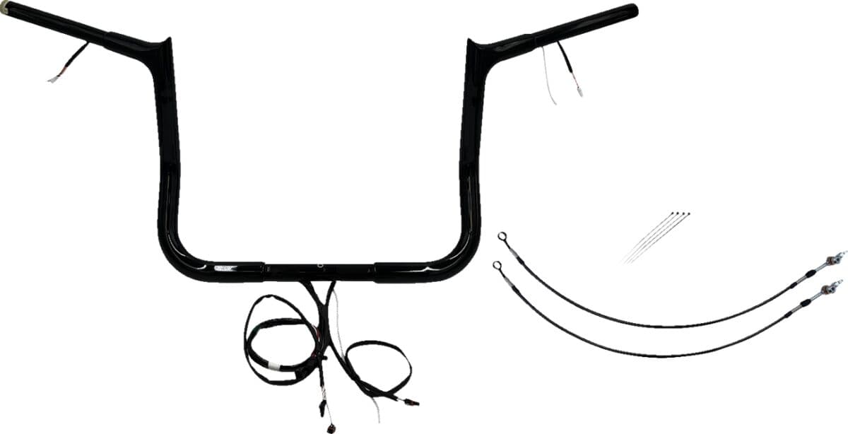 EZ Install Wired 1-1/4" Pointed Top Handlebar Kit