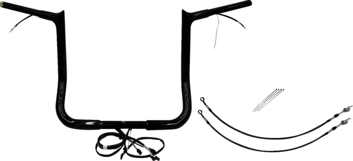 EZ Install Wired 1-1/4" Pointed Top Handlebar Kit