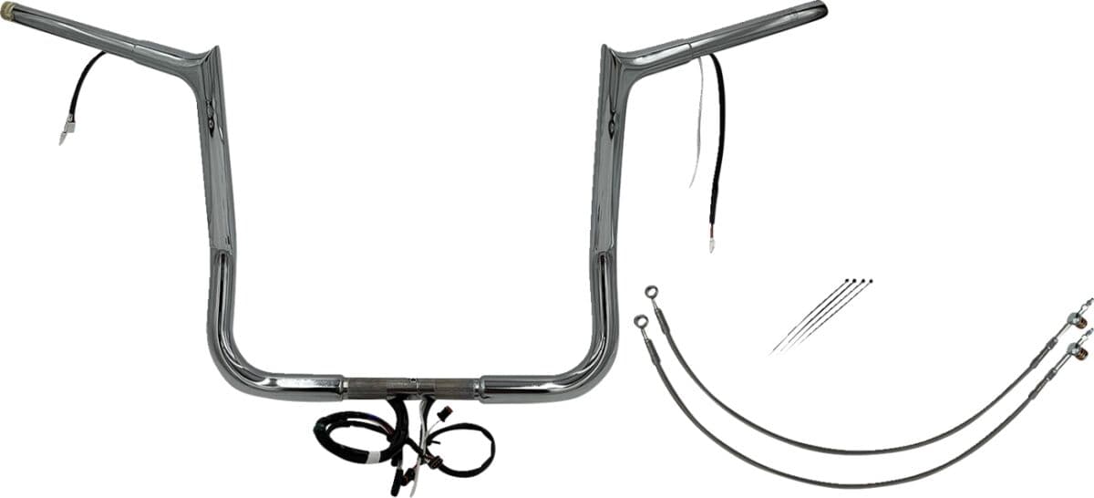 EZ Install Wired 1-1/4" Pointed Top Handlebar Kit