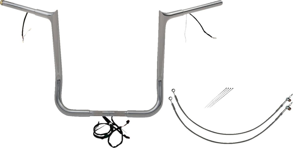 EZ Install Wired 1-1/4" Pointed Top Handlebar Kit