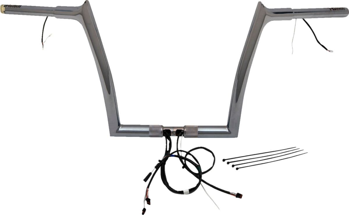 EZ Install Wired 1-1/4" Pointed Top Handlebar Kit