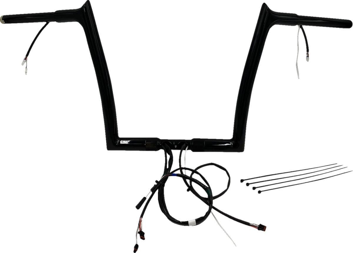 EZ Install Wired 1-1/4" Pointed Top Handlebar Kit