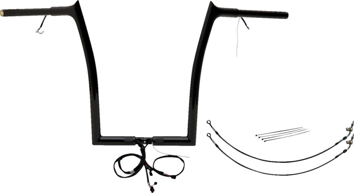 EZ Install Wired 1-1/4" Pointed Top Handlebar Kit
