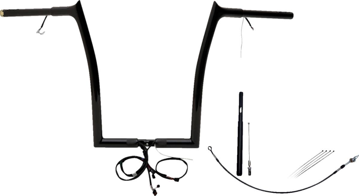 EZ Install Wired 1-1/4" Pointed Top Handlebar Kit