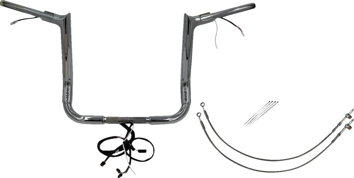 EZ Install Wired 1-1/2" Pointed Top Handlebar Kit