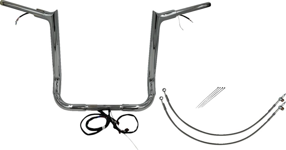 EZ Install Wired 1-1/2" Pointed Top Handlebar Kit