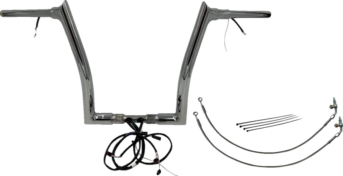 EZ Install Wired 1-1/2" Pointed Top Handlebar Kit