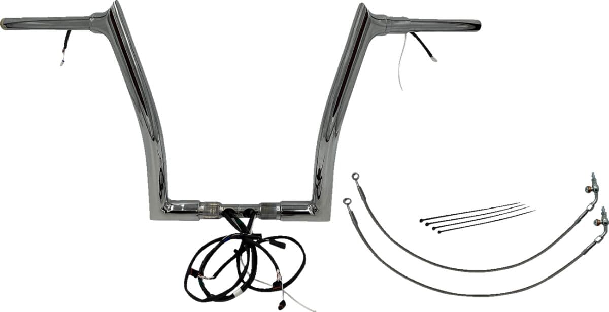 EZ Install Wired 1-1/2" Pointed Top Handlebar Kit