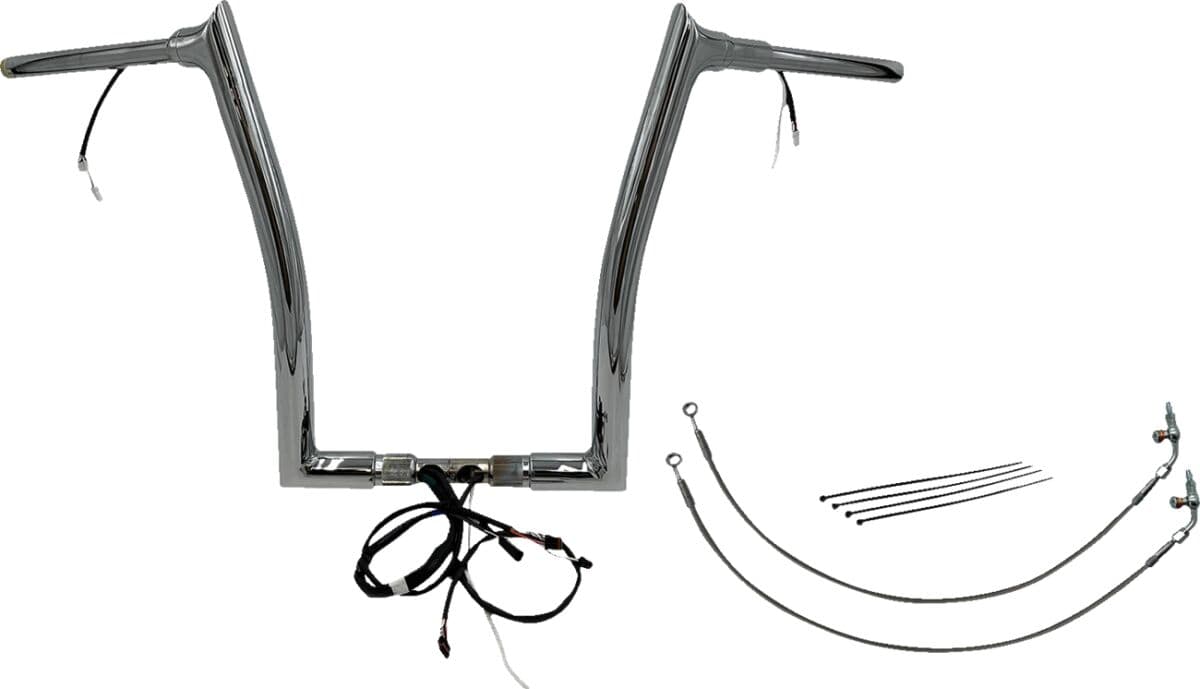 EZ Install Wired 1-1/2" Pointed Top Handlebar Kit