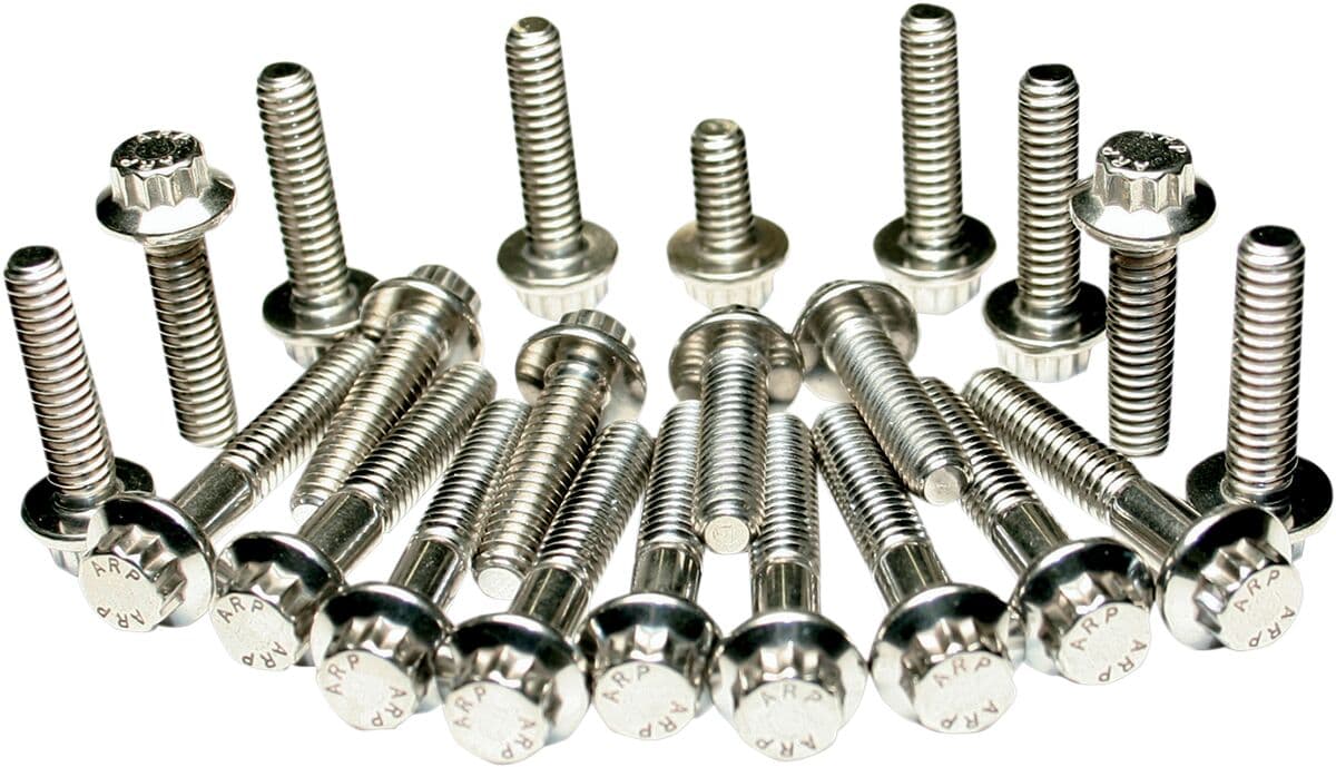 Dress-Up 12-Point Cam Cover/Lifter Block Fastener Kit