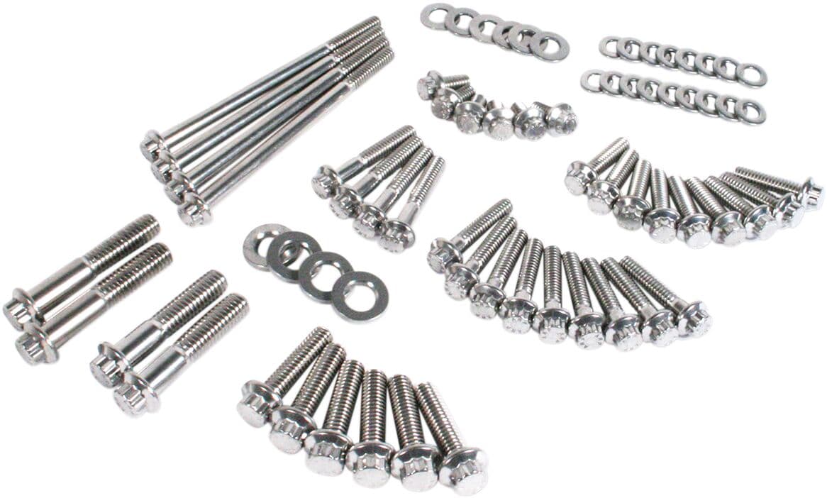 Dress-Up 12-Point External Primary/Transmission Engine Fastener Kit