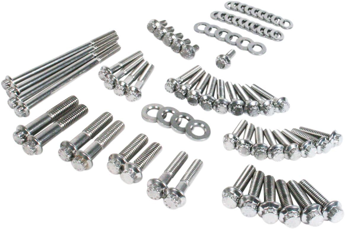 Dress-Up 12-Point External Primary/Transmission Engine Fastener Kit