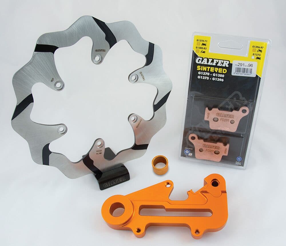 Oversize Wave Rotor Kit Rear