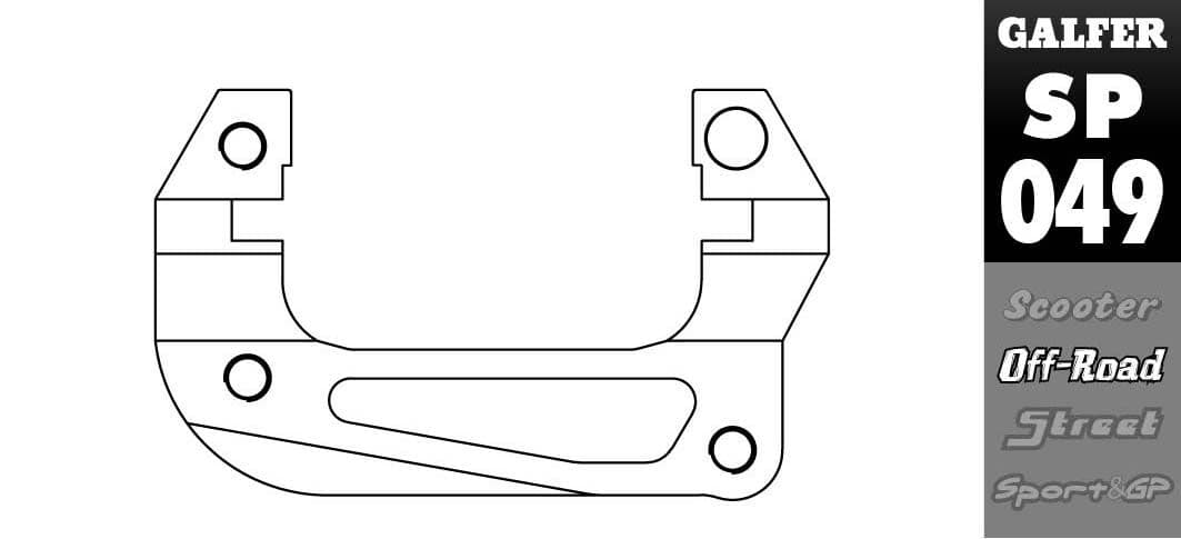 Brake Caliper Relocation Bracket