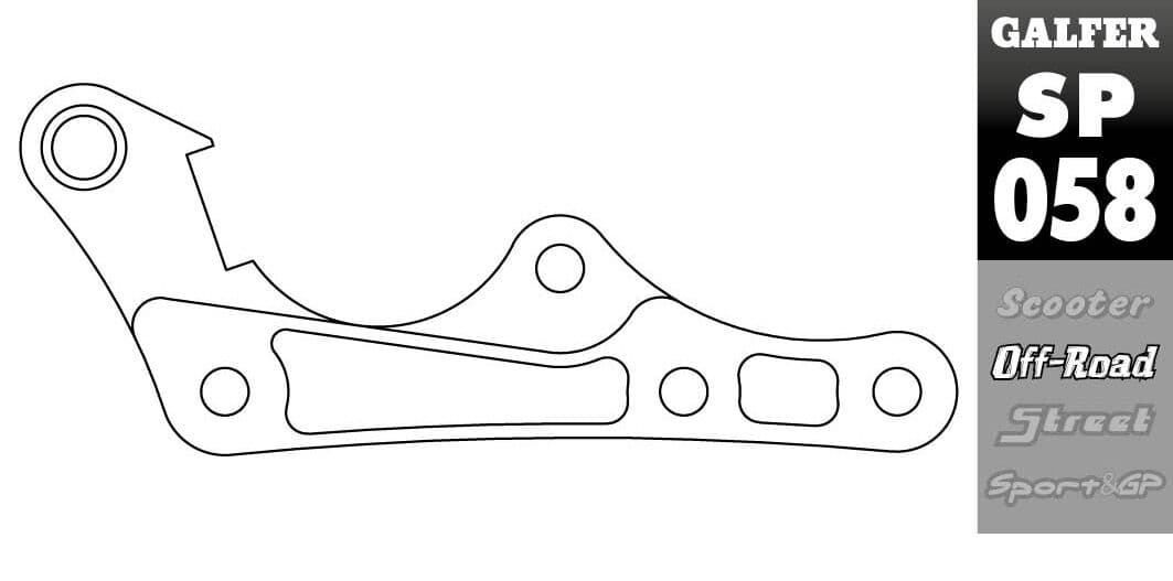 Brake Caliper Relocation Bracket