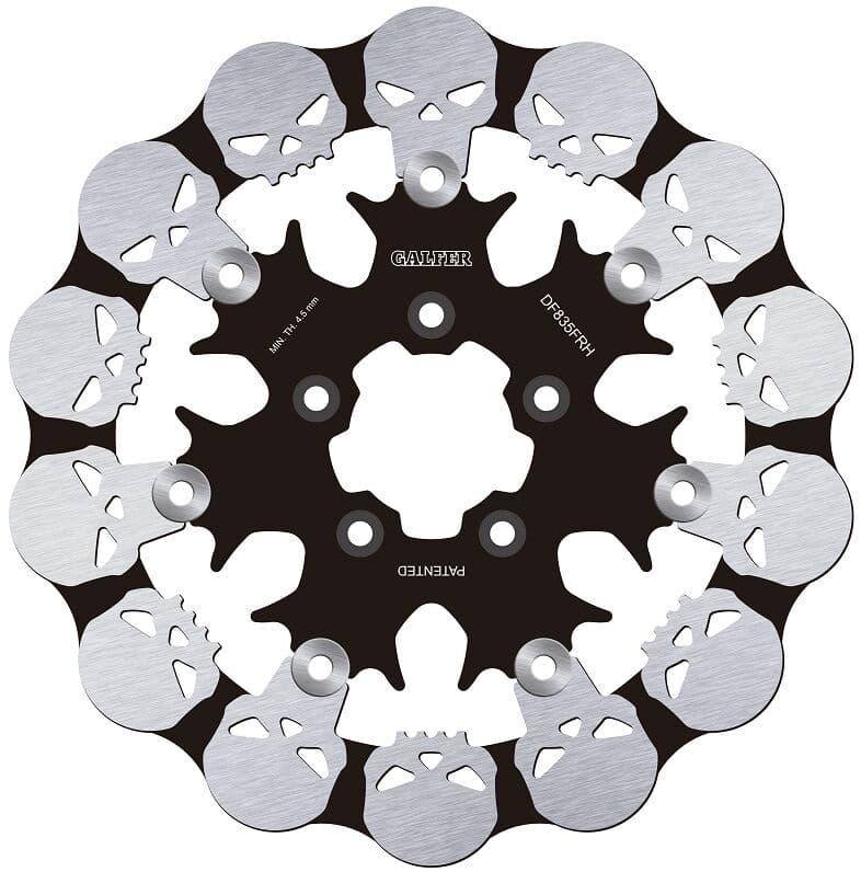 BRAKE ROTOR FLOATING SKULL