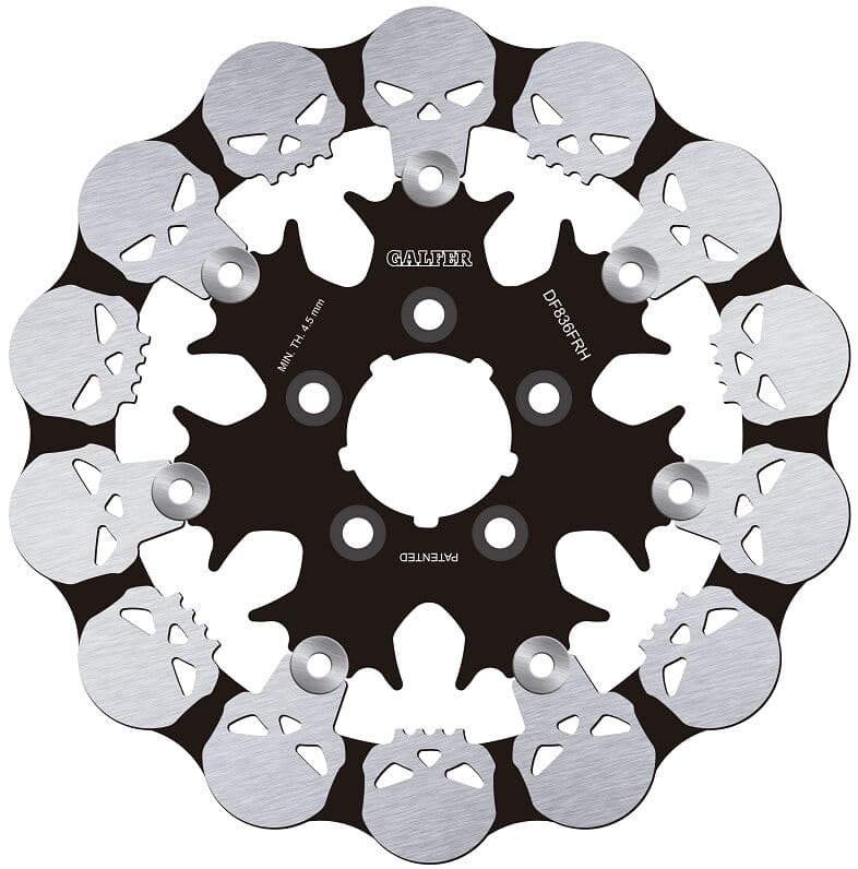 BRAKE ROTOR FLOATING SKULL