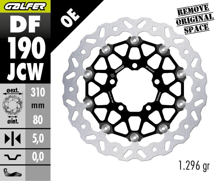 BRAKE ROTOR FLOATECH WAVE