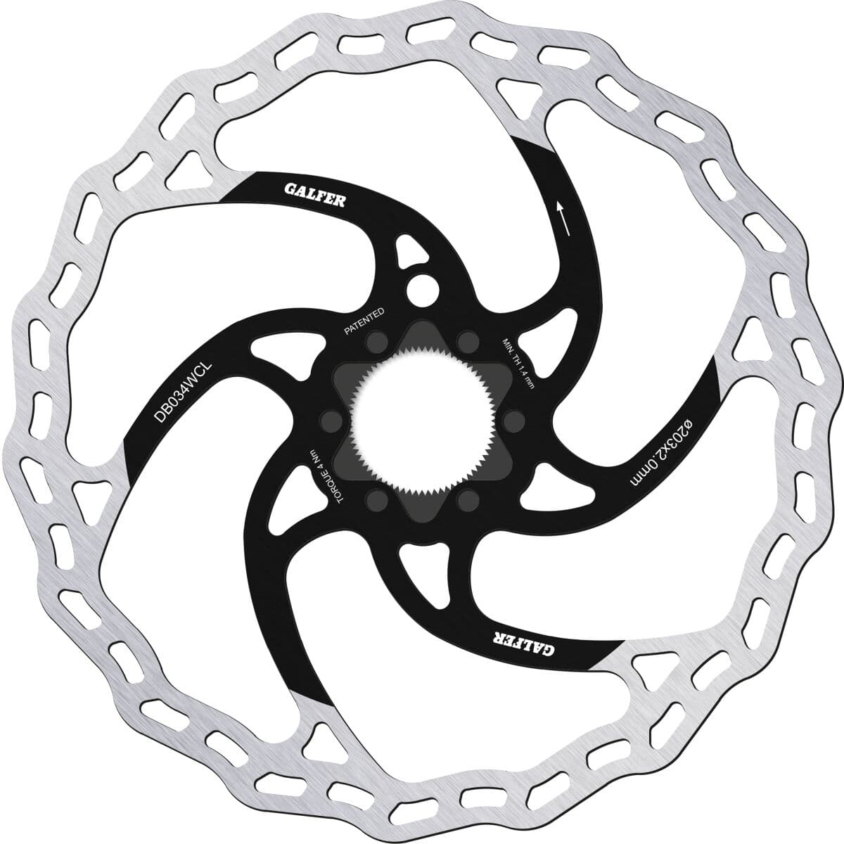 Fixed Disc Wave® Center-Lock