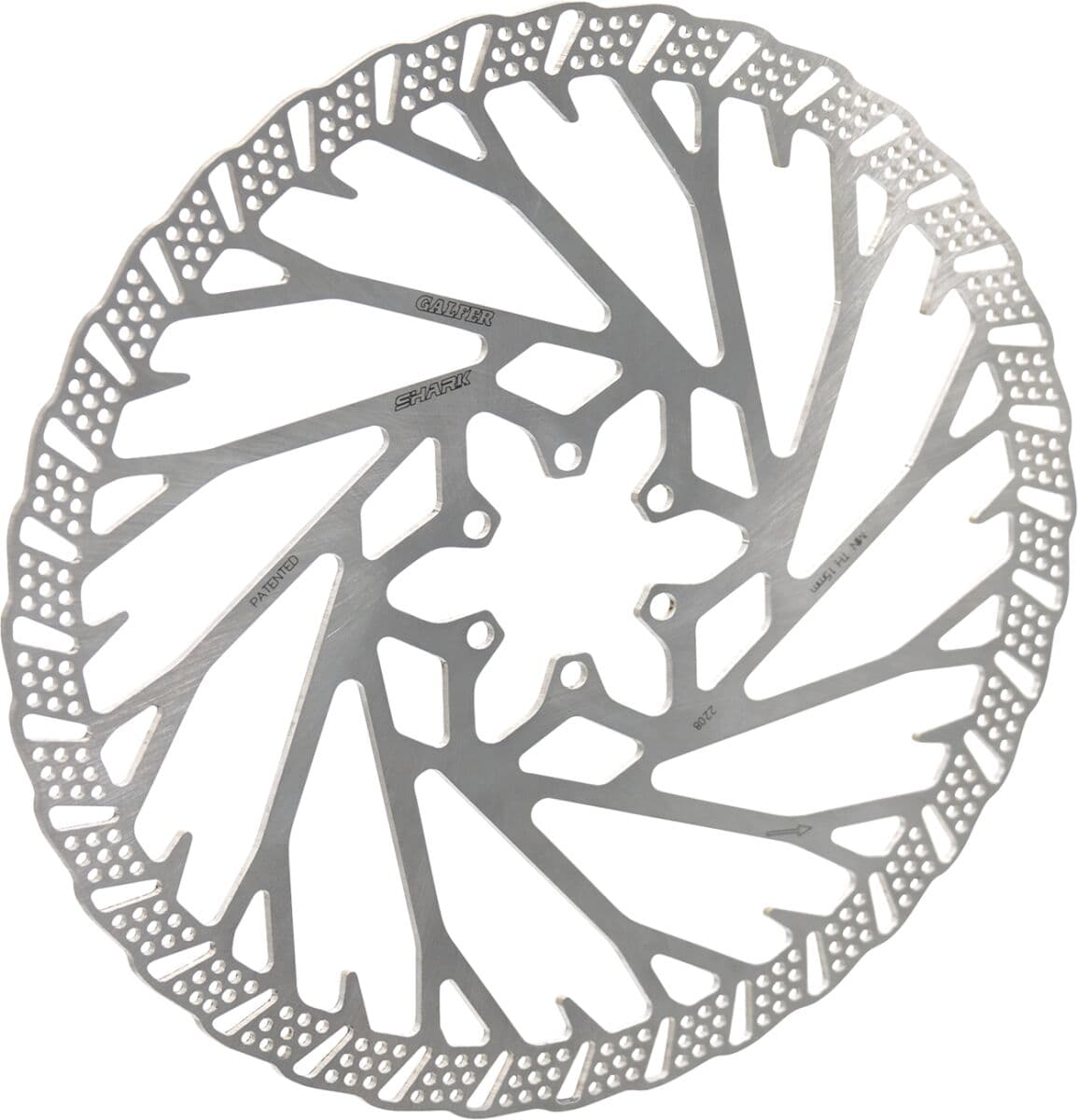 Shark 6-Bolt Bicycle Brake Rotor