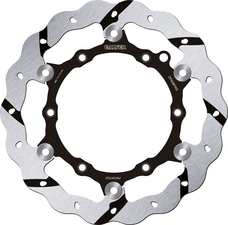 BRAKE ROTOR FLOATING WAVE GROOVED