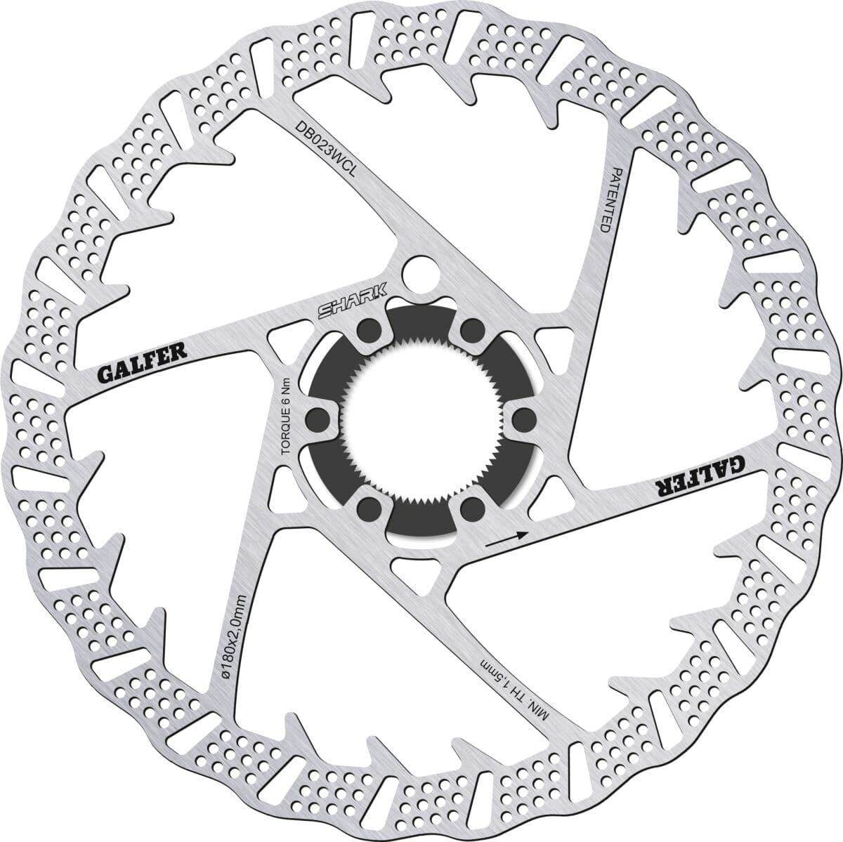 Fixed Disc Shark® Center-Lock