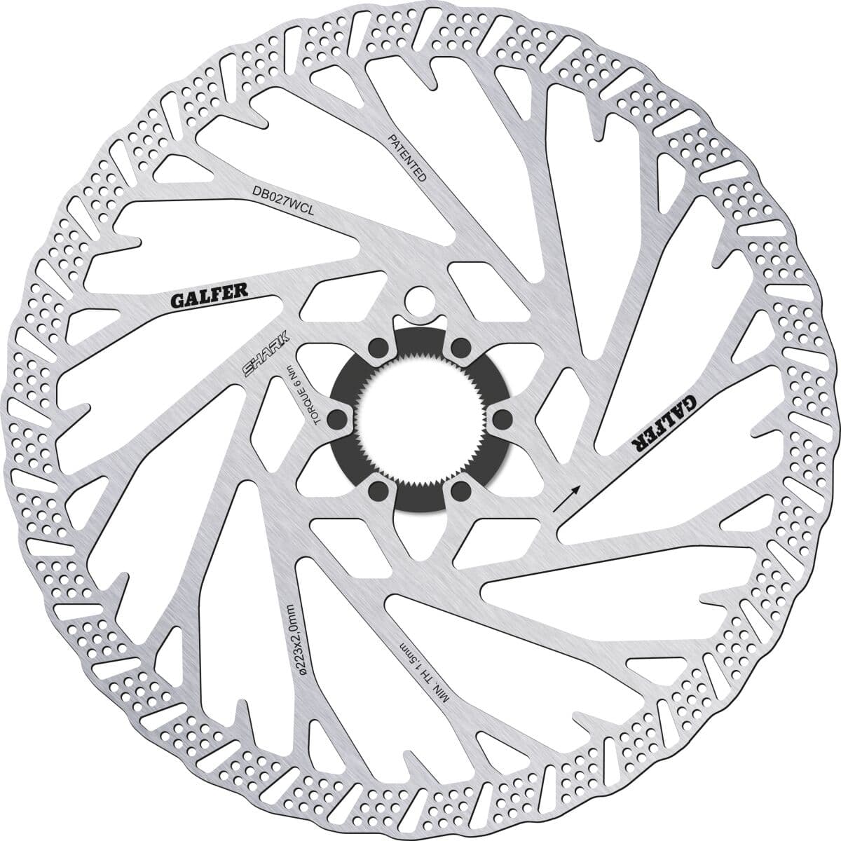 Fixed Disc Shark® Center-Lock