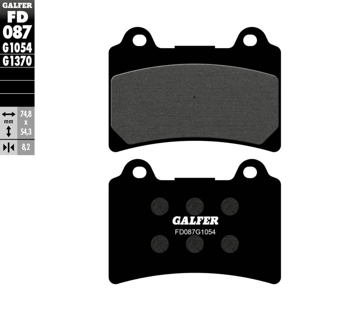 Semi-Metallic Brake Pads