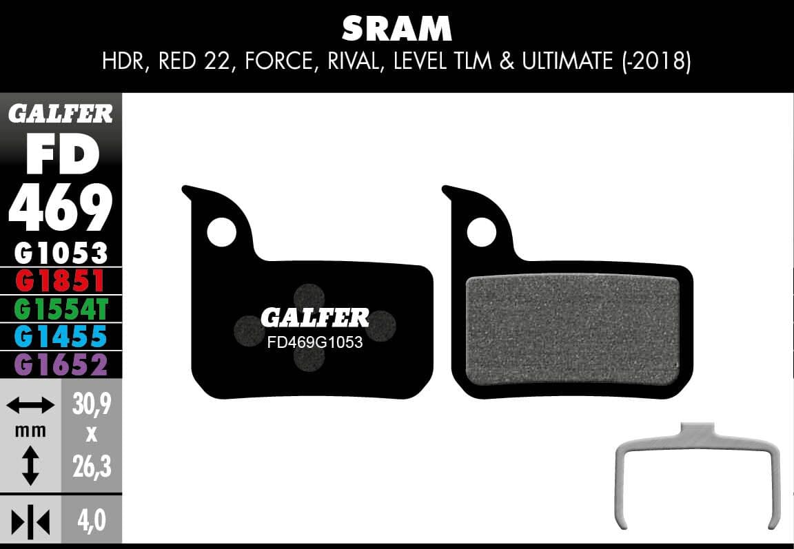 G1053 Standard Brake Pads