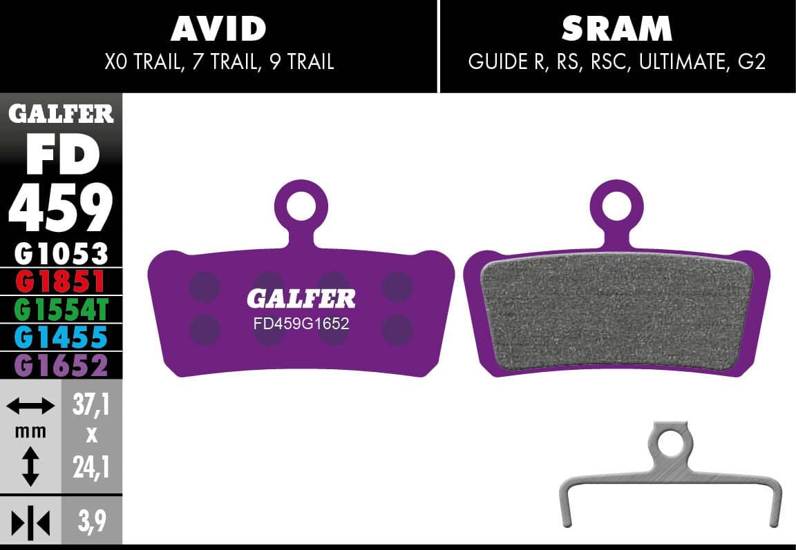 G1652 E-Bike Brake Pads