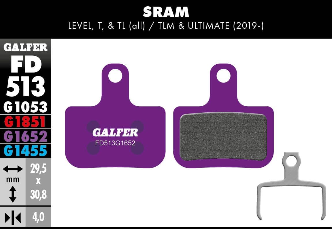 G1652 E-Bike Brake Pads