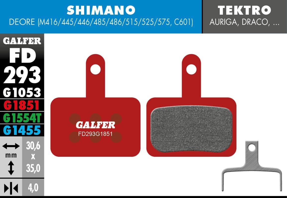G1851 Advanced Brake Pads