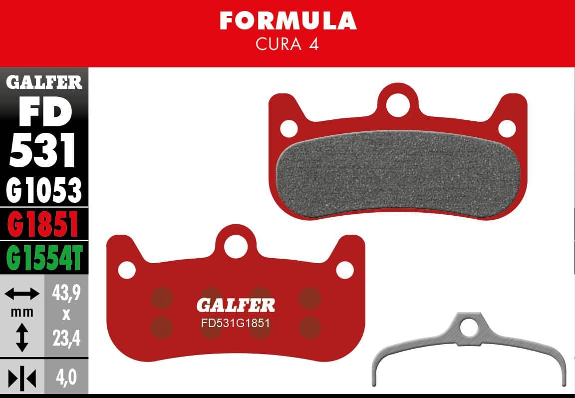 G1851 Advanced Brake Pads