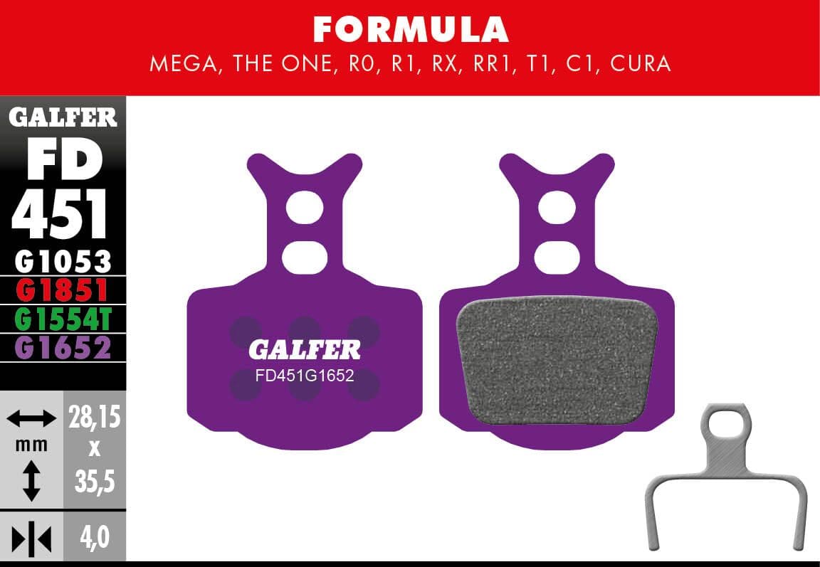 G1652 E-Bike Brake Pads