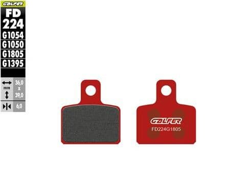 Semi-Metallic Brake Pads