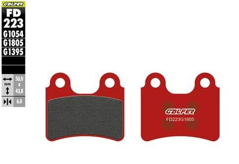Semi-Metallic Brake Pads
